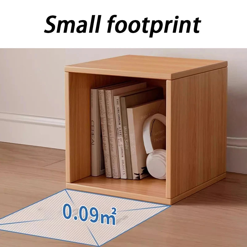 Modern Nordic Cube Bookcase with Storage Cabinet – 30cm Cube Bookcase Babs