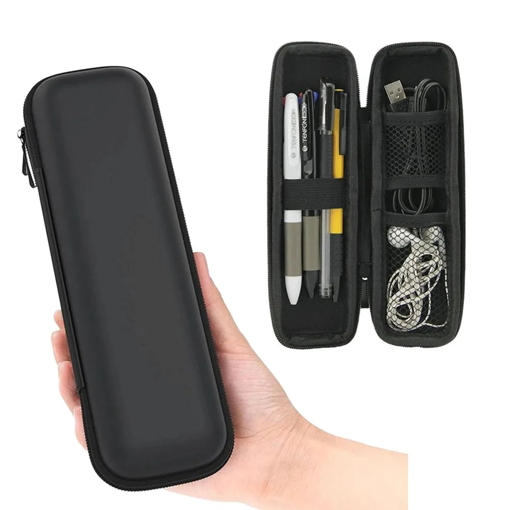 Black EVA Hard Shell Pencil Case & Stylus Organizer Hard Shell Pencil Case Babs
