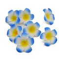 10pcs Plumeria Frangipani Foam Artificial Flowers for Wedding & Party Artificial Flowers Babs H10 7cm