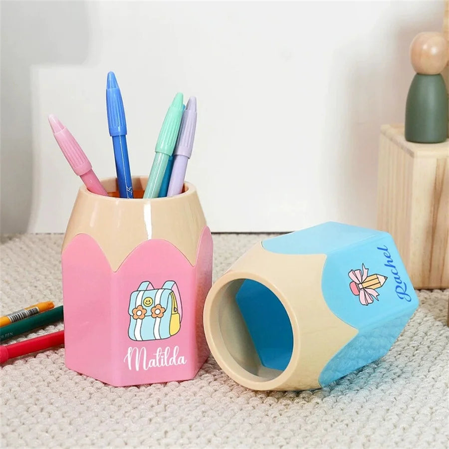 Round Colorful Pen Holder – Desktop Organizer & Pen Caddy Pen Holder Babs