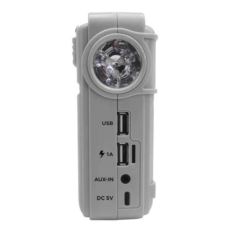 Hand Crank Emergency FM Radio – Bluetooth, Flashlight & Power Bank Emergency Radio Babs