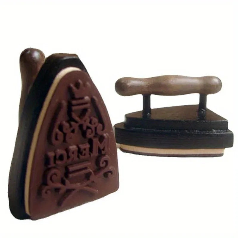 French Wood Thank You Rubber Stamp – DIY Scrapbook Craft Craft Rubber Stamp Babs