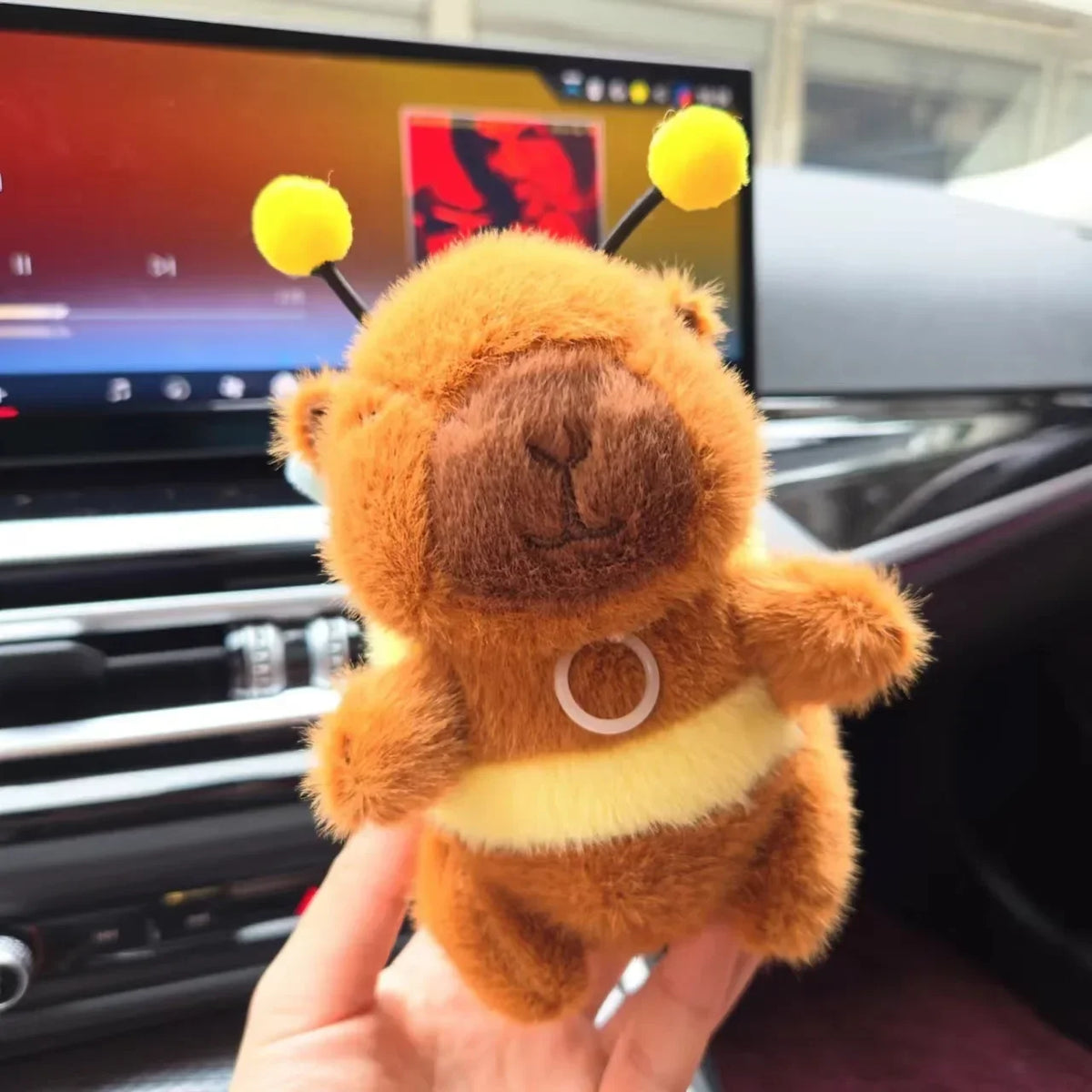 Cute Capybara Plush Keychain – Bubble Pop & Tail Wag Plush Keychain Toy Babs A-1PC
