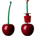 Cherry Toilet Brush & Holder Set – Cute Long Handle Toilet Brush Set Babs 2pcs