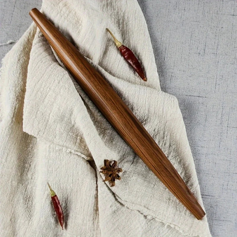 Wooden Pointed Rolling Pin – Dumpling & Dough Baking Tool Wooden Rolling Pin Babs