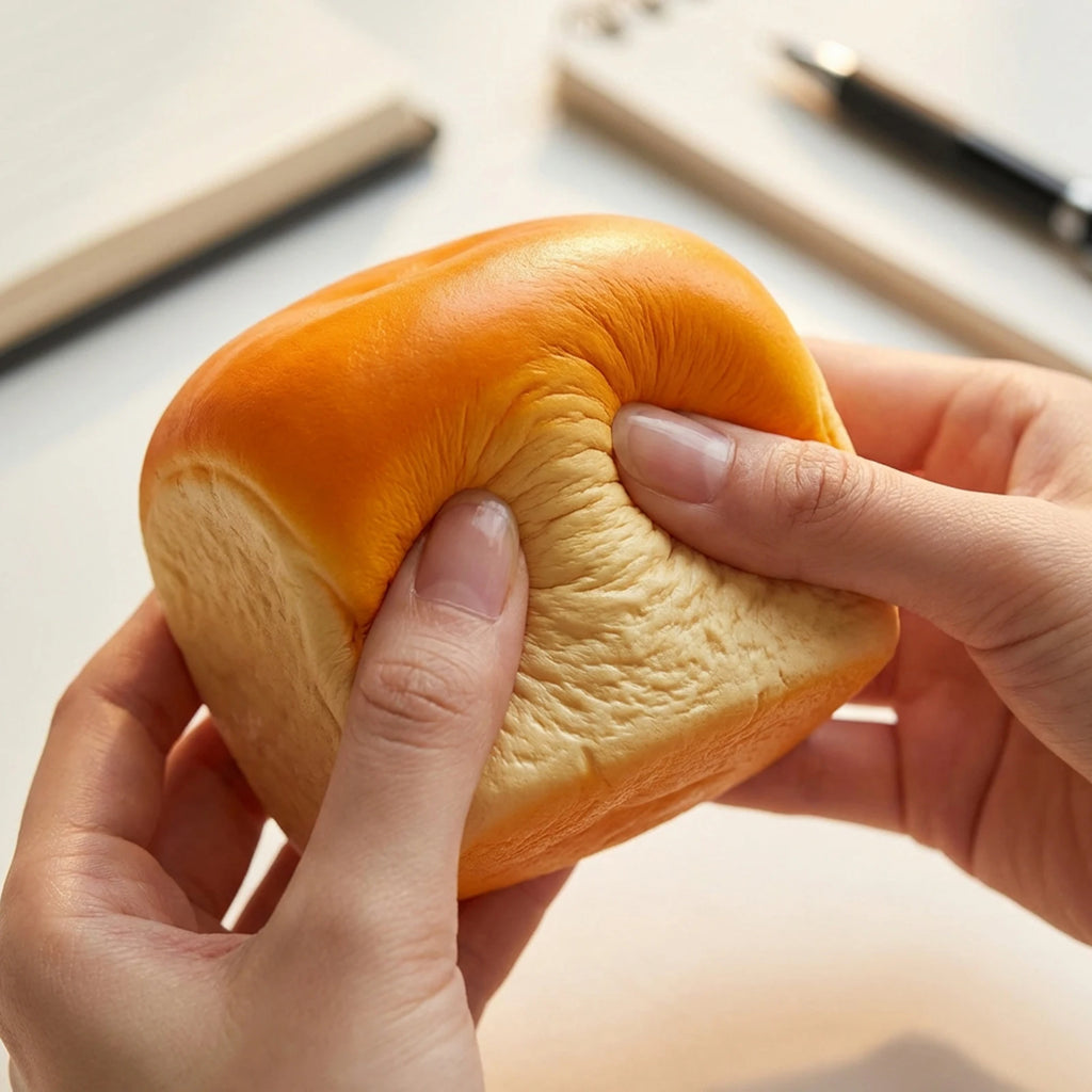 Hawaiian Bread Squishy Slow Rising Squeeze Fidget Toy Squishy Fidget Toy Babs