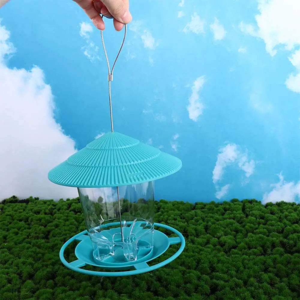 Waterproof Hanging Wild Bird Feeder – 700ml Outdoor Station Hanging Bird Feeder Babs