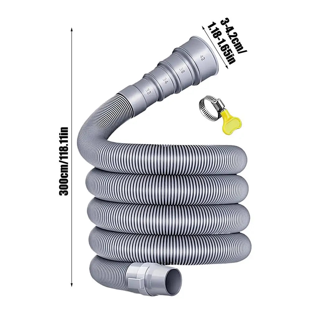 Foldable RV Sewer Hose Kit 3/4/5m Leakproof – Caravan Trailer RV Sewer Hose Kit Babs 3 meters