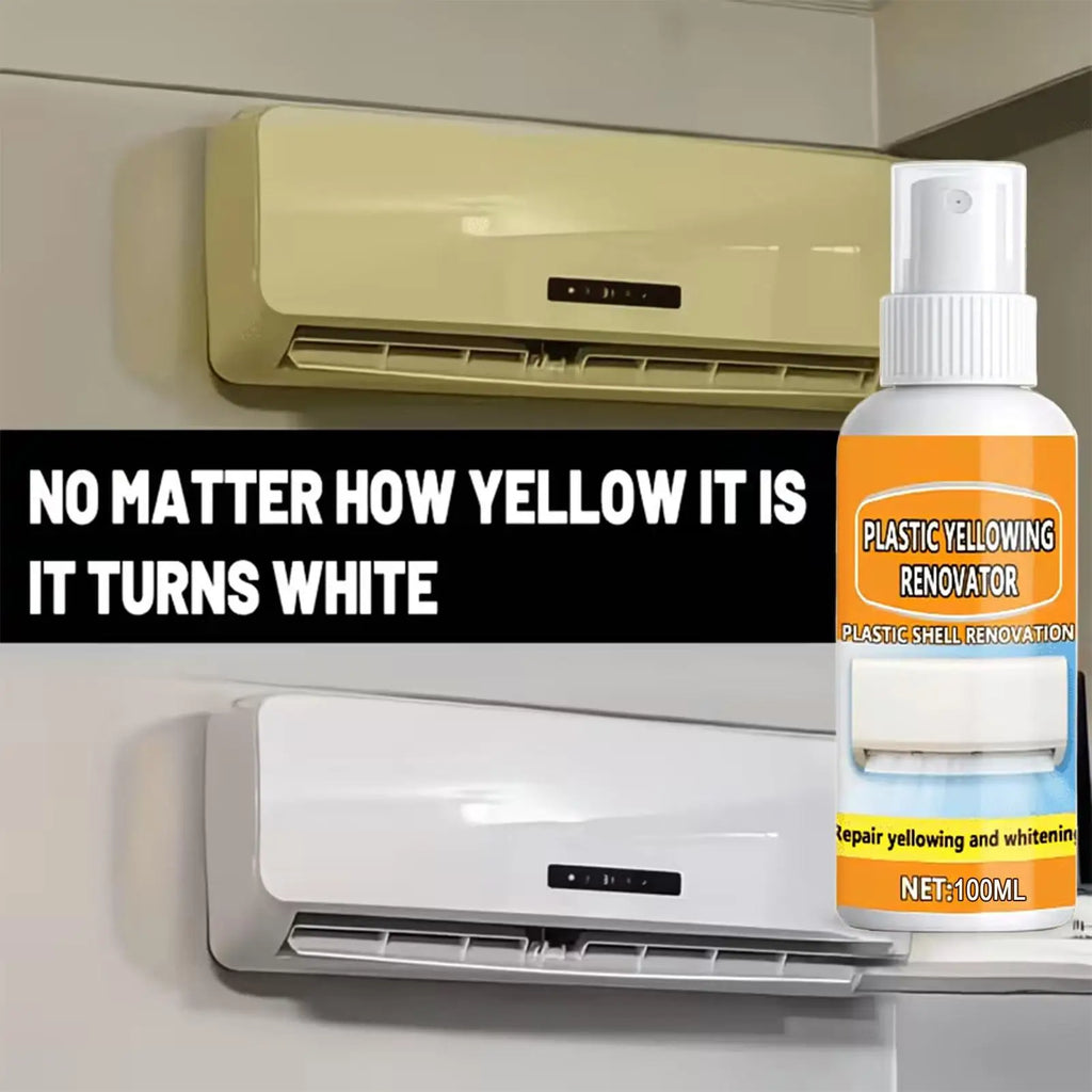Plastic Yellowing Remover Spray – Anti-Oxidation Cleaner Surface Cleaning Spray Babs