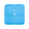 Dog Slow Feeder Lick Mat with Suction Cup – All Breeds Slow Feeder Lick Mat Babs Blue