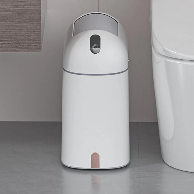 9L Smart Touchless Trash Can with Lid – Auto Sensor Waste Bin Smart Trash Can Babs