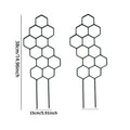 2pcs Honeycomb Grid Plant Support Climbing Frame Indoor Outdoor Plant Support Frame Babs 2pcs