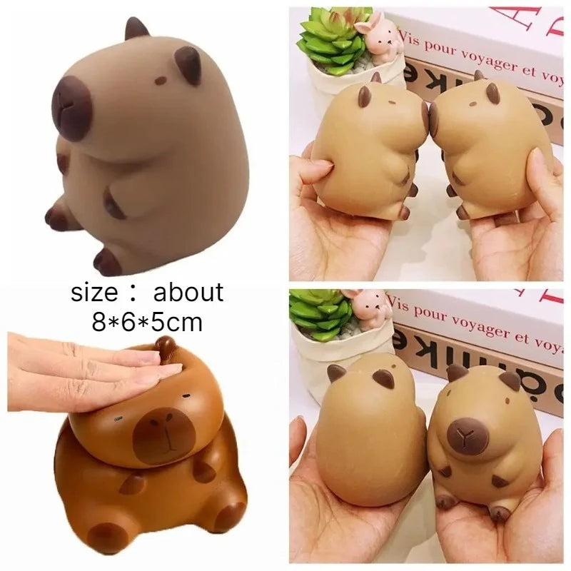 Kawaii Capybara Slow Rebound Squeeze Toy – Cute Squishy Gift Squishy Squeeze Toy Babs
