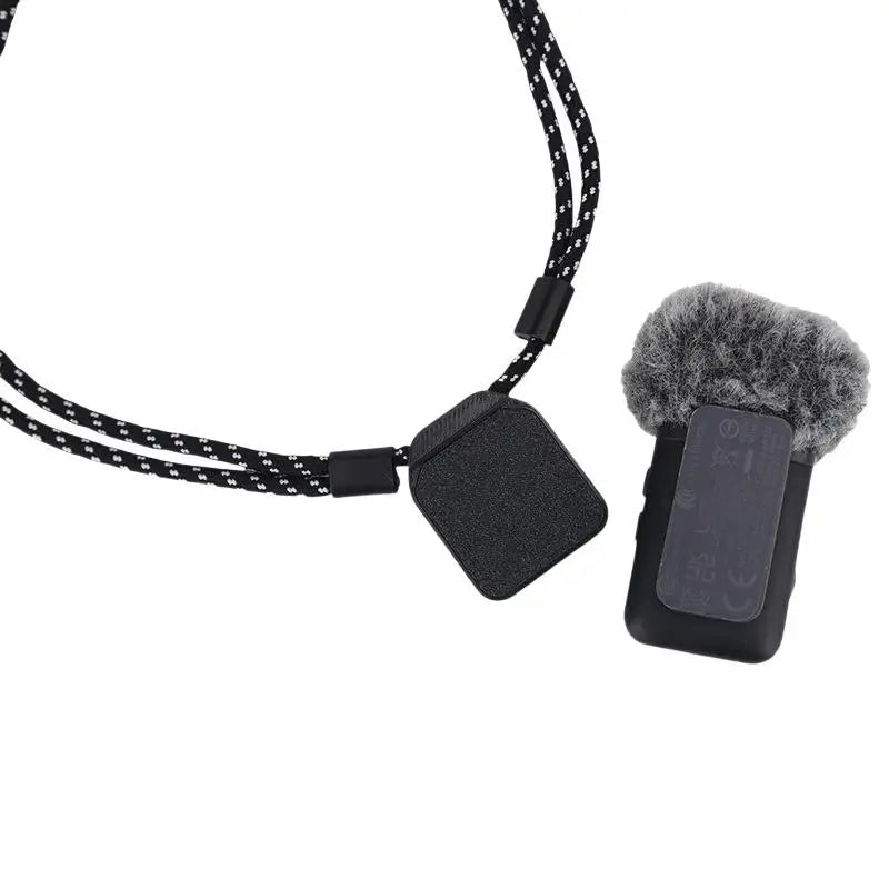 Magnetic Mic Necklace Holder for Vlog, Podcast & Live Stream Microphone Necklace Holder Babs