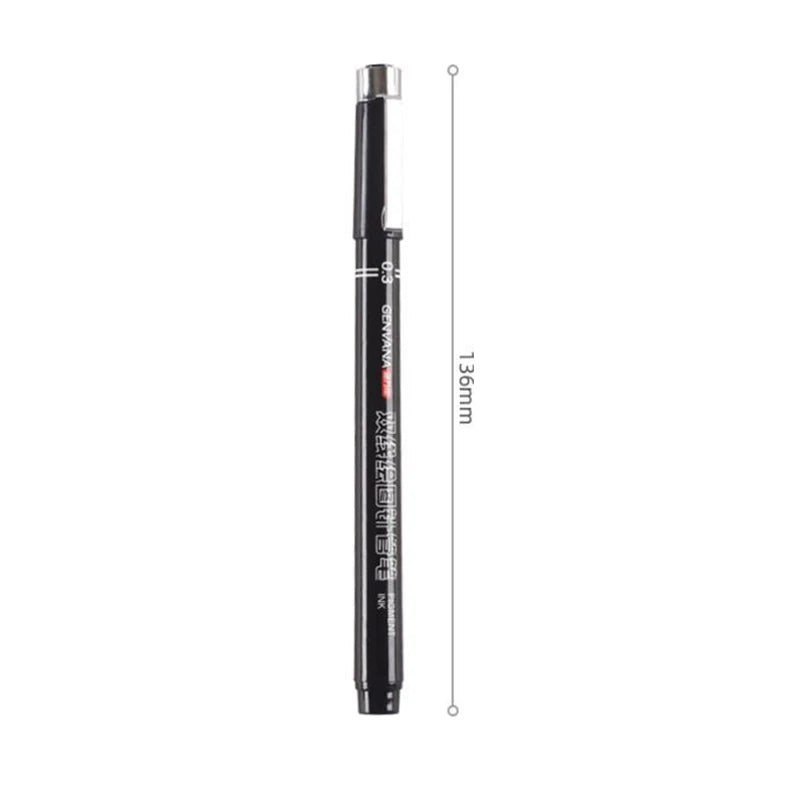 Double-Line Gel Pen 0.1/0.3/0.5mm – Art, Design & Notes Double-Line Gel Pen Babs