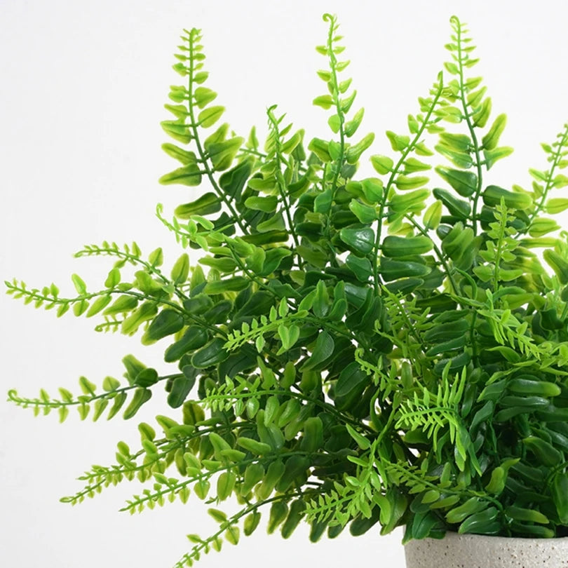 10Pcs Artificial Persian Fern Leaves – Wedding & Home Decor Artificial Fern Leaves Babs