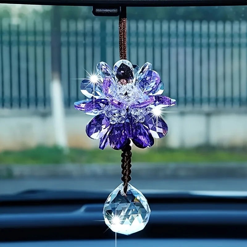 Crystal Ball Car & Home Décor Pendant | Premium Crystal Crystal Décor Pendant Babs