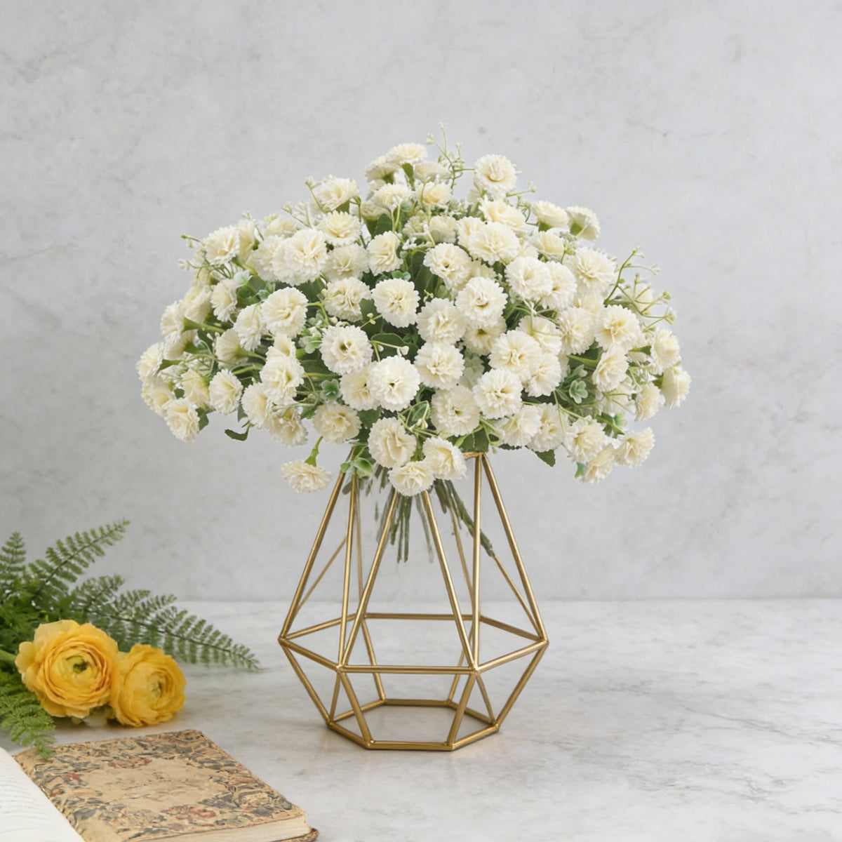 Silk Hydrangea Artificial Flowers for Wedding & Home Décor Artificial Flowers Babs