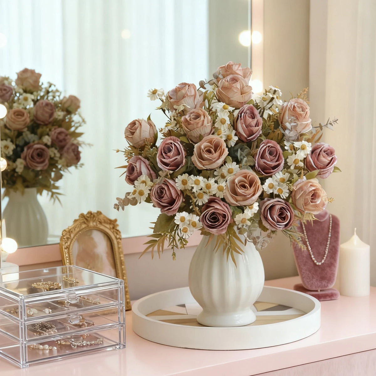 Artificial Silk Rose Flowers – Wedding & Home Décor Artificial Silk Flowers Babs