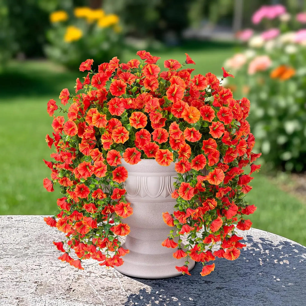 Artificial Morning Glory Vine Garland – Wedding & Home Decor Artificial Flower Garland Babs