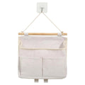 Wall Hanging Storage Caddy Bag | Over Door Organizer Hanging Storage Organizer Babs Beige