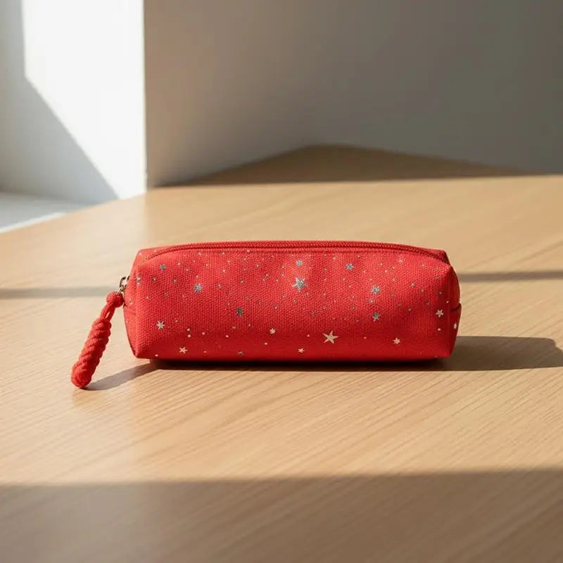 HUXUAN Star Wave Pencil Case – Large Capacity Storage Bag Pencil Case Babs
