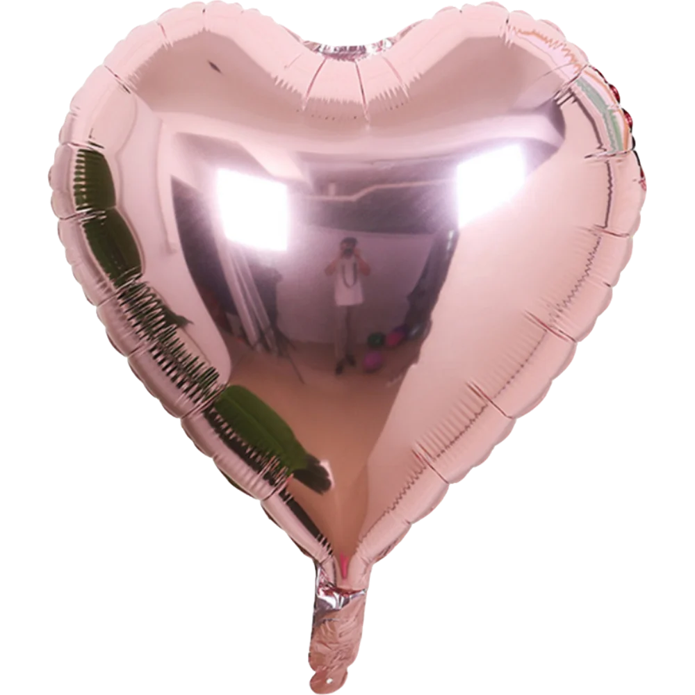18" Star & Heart Foil Balloons for Parties & Weddings (5–50 pcs) Party Foil Balloons Babs