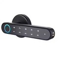 Smart Fingerprint Door Lock – Tuya App, RFID & Password Smart Door Lock Babs Black