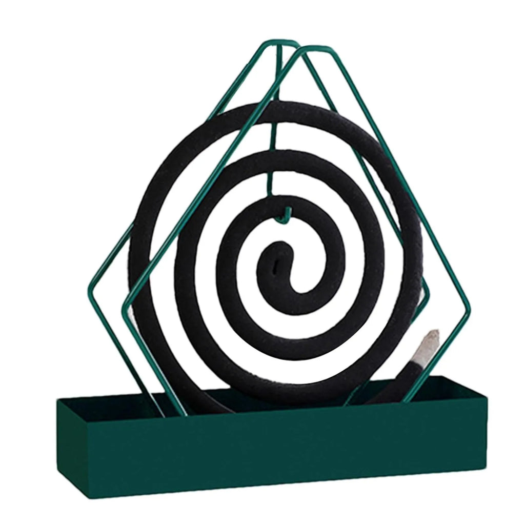 Triangular Iron Mosquito Coil Holder with Ash Tray | Home Décor Mosquito Coil Holder Babs