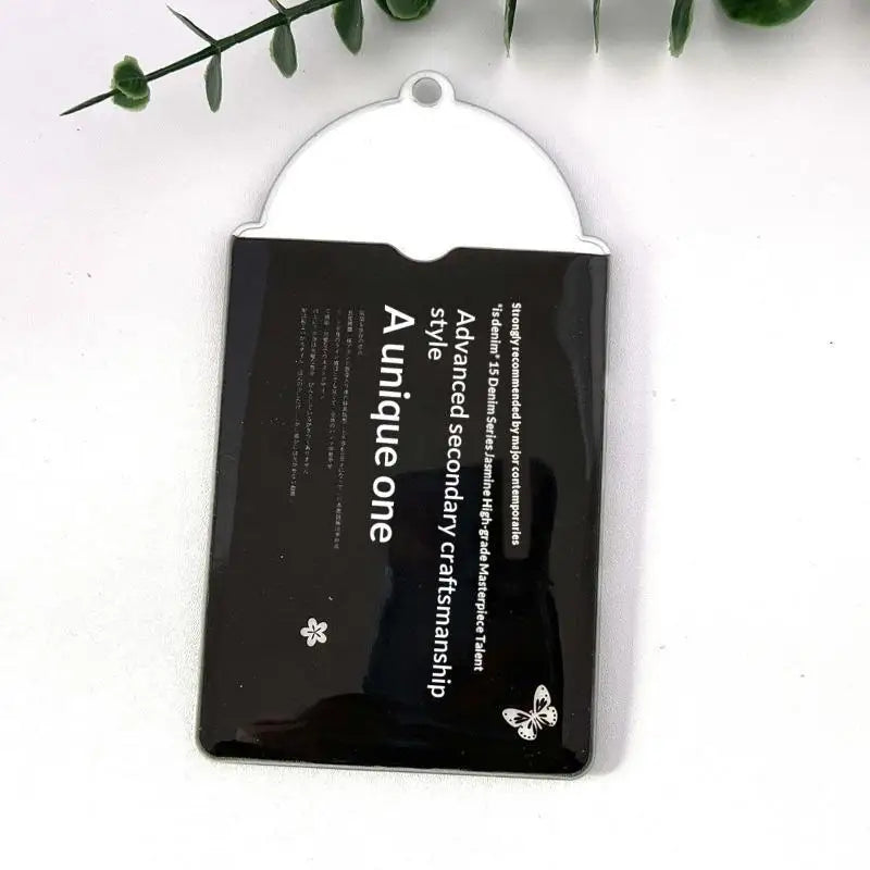 Cherry Blossom Photocard Holder – Scratch-Proof PVC Kpop Case Photocard Holder Case Babs
