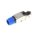 HUXUAN CAT5E Toolless Shielded RJ45 Ethernet Plug 22–26AWG Ethernet RJ45 Plug Babs CAT7