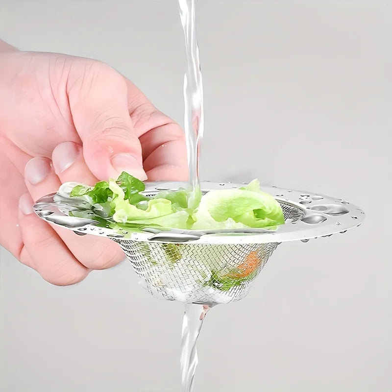 Stainless Steel Sink Strainer – Kitchen & Bathroom Drain Filter Sink Drain Strainer Babs