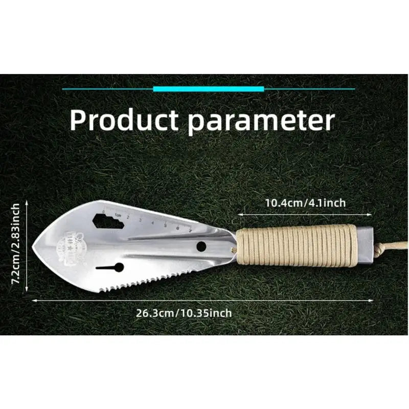 Stainless Steel Garden Multi-Tool Shovel Trowel Weeder Bonsai Garden Multi-Tool Babs