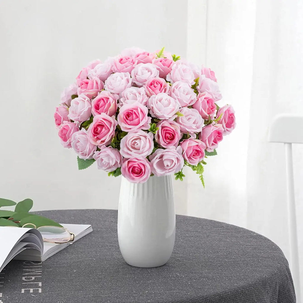 Silk Rose Artificial Flowers – Wedding Bouquet & Home Decor Artificial Silk Flowers Babs