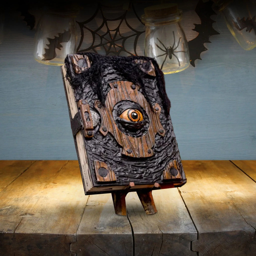 Spell Book Demon's Eye Gothic Horror Prop Decor Ornament Gothic Decor Ornament Babs