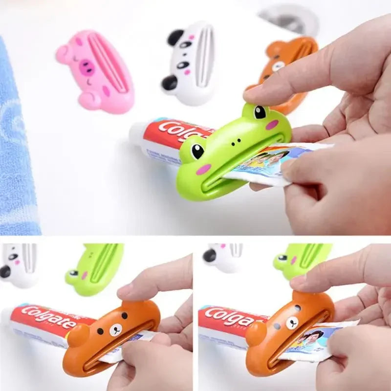 Cartoon Animal Toothpaste Squeezer Dispenser for Kids Toothpaste Squeezer Babs