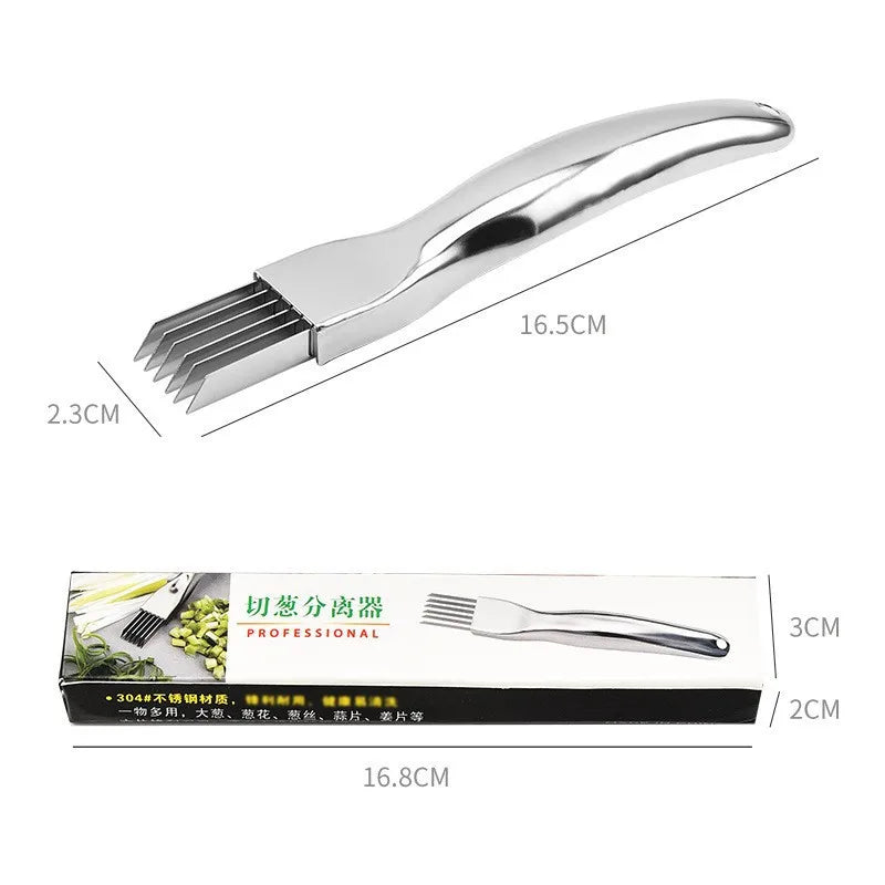 6-Blade Green Onion Slicer & Vegetable Shredder | Kitchen Tool Vegetable Slicer Tool Babs A