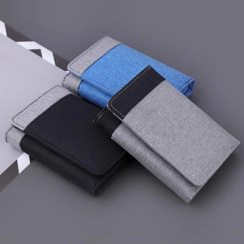 Men's Canvas Wallet – 8 Card Slots & ID Photo Holder Canvas Card Wallet Babs