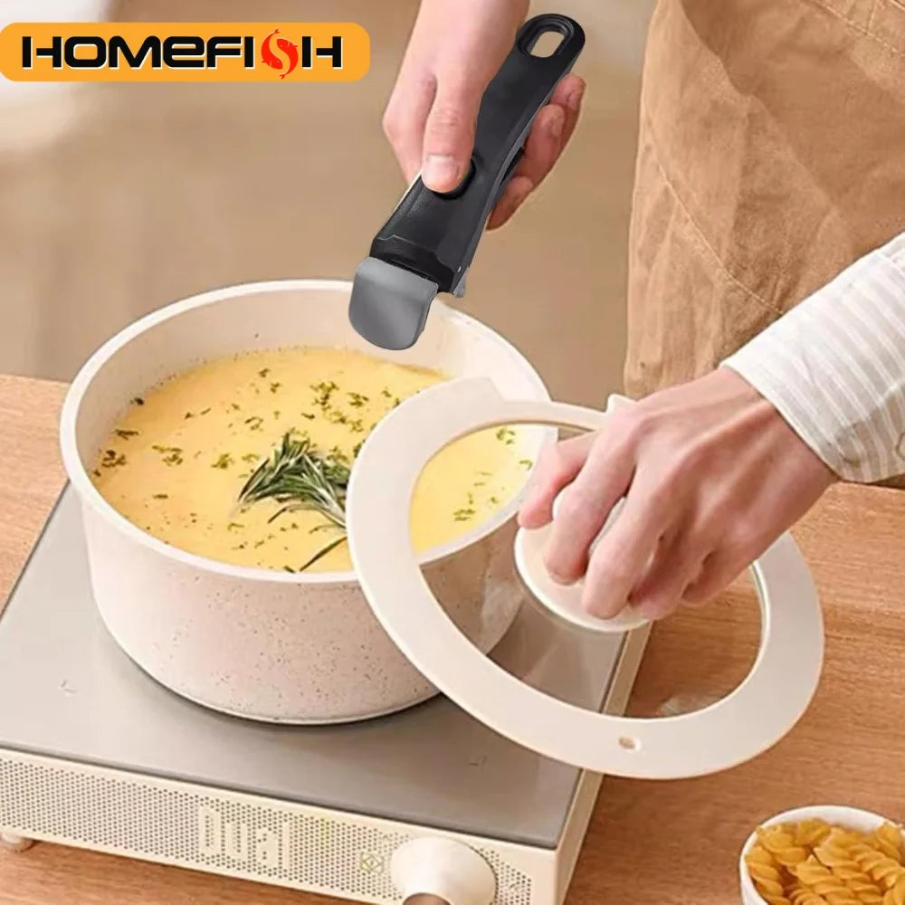 Detachable Universal Pot Handle Cookware Set – Home & Camping Cookware Handle Set Babs