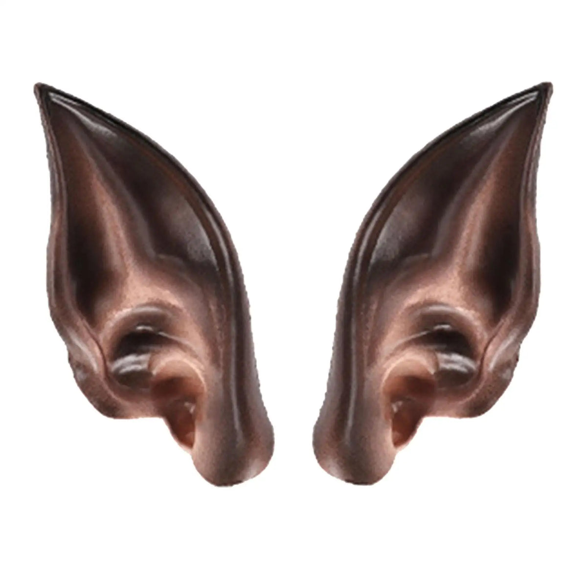 Latex Elf Ears – Fairy, Vampire & Elven Halloween Costume Props Costume Ear Props Babs black