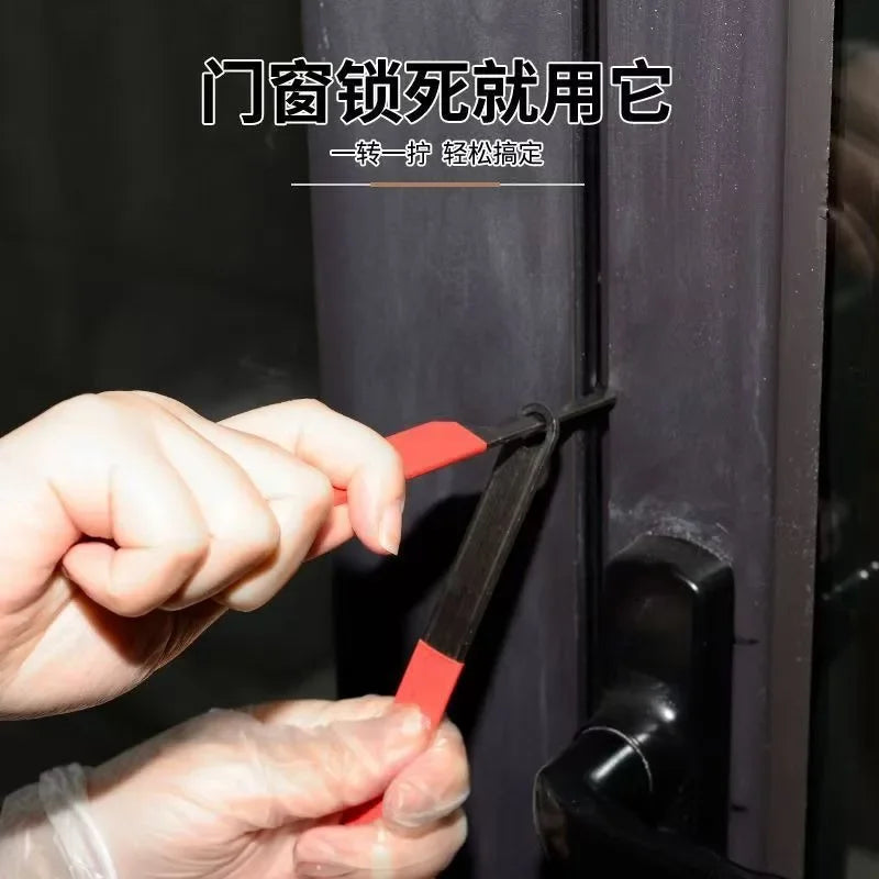 6-Piece Stainless Steel Casement Window Unlocking Tool Set Window Repair Tool Babs