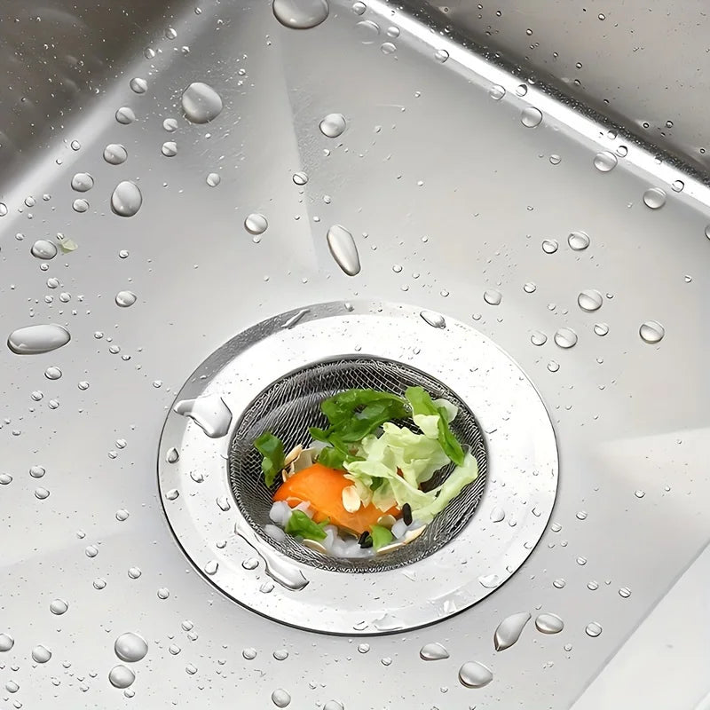 Stainless Steel Sink Strainer – Kitchen & Bathroom Drain Filter Sink Drain Strainer Babs