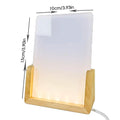 3D LED Night Light Sublimation Acrylic Photo Frame Blank LED Acrylic Photo Frame Babs Use with wire