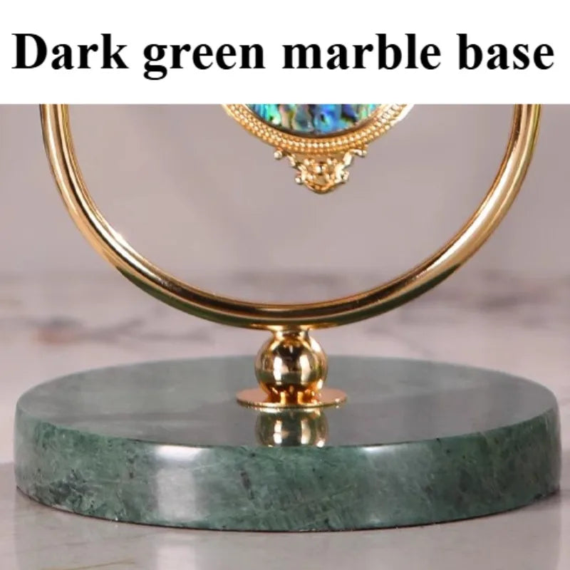 Nordic Silent Quartz Table Clock – Triangle Metal Desk Ornament Decorative Table Clock Babs