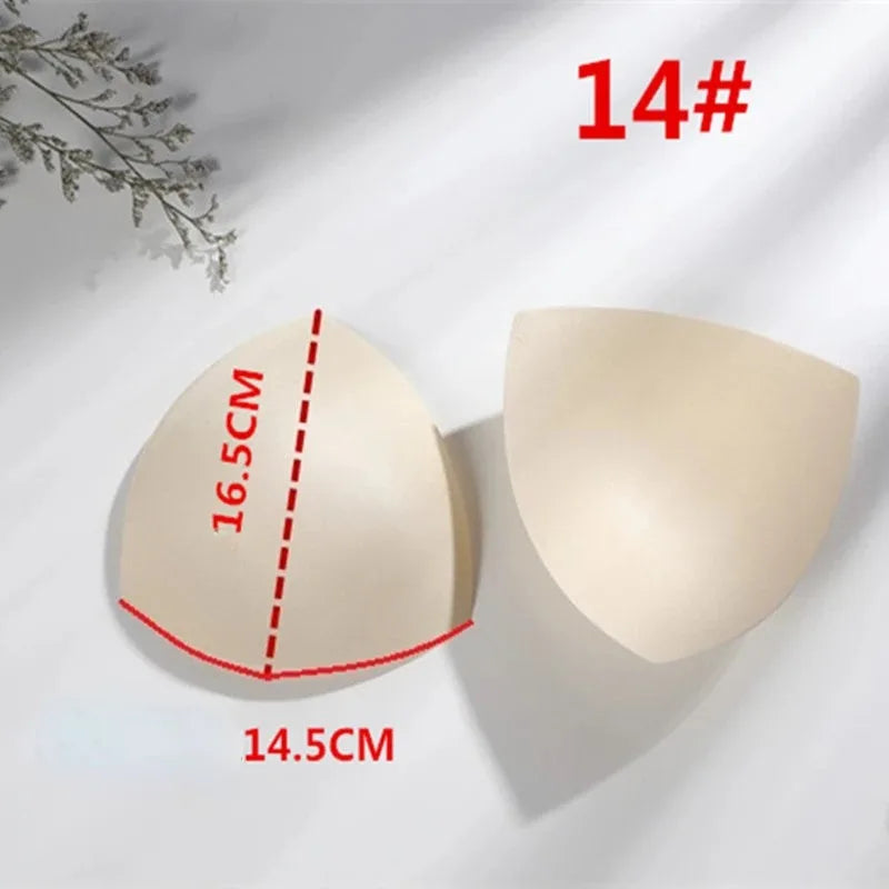 Women's Foam Triangle Swimsuit Padding Inserts – Bikini Bra Cups Bikini Padding Inserts Babs 14 1Pair