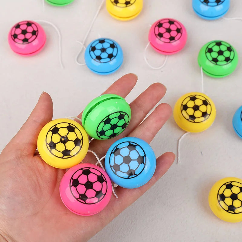 Mini Football Yoyo Balls Kids Party Favors – 12 or 20 Pack Kids Party Favor Toys Babs