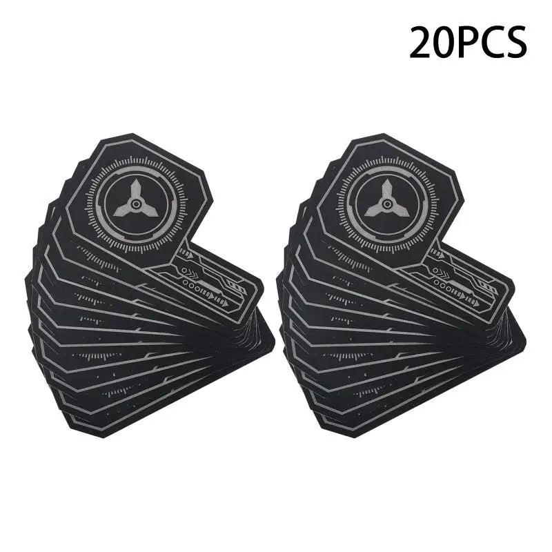 Phone Cooling Heat Sink Stickers – Gaming Radiator 6-in-1 Pack Phone Cooling Sticker Babs A1 20PCS