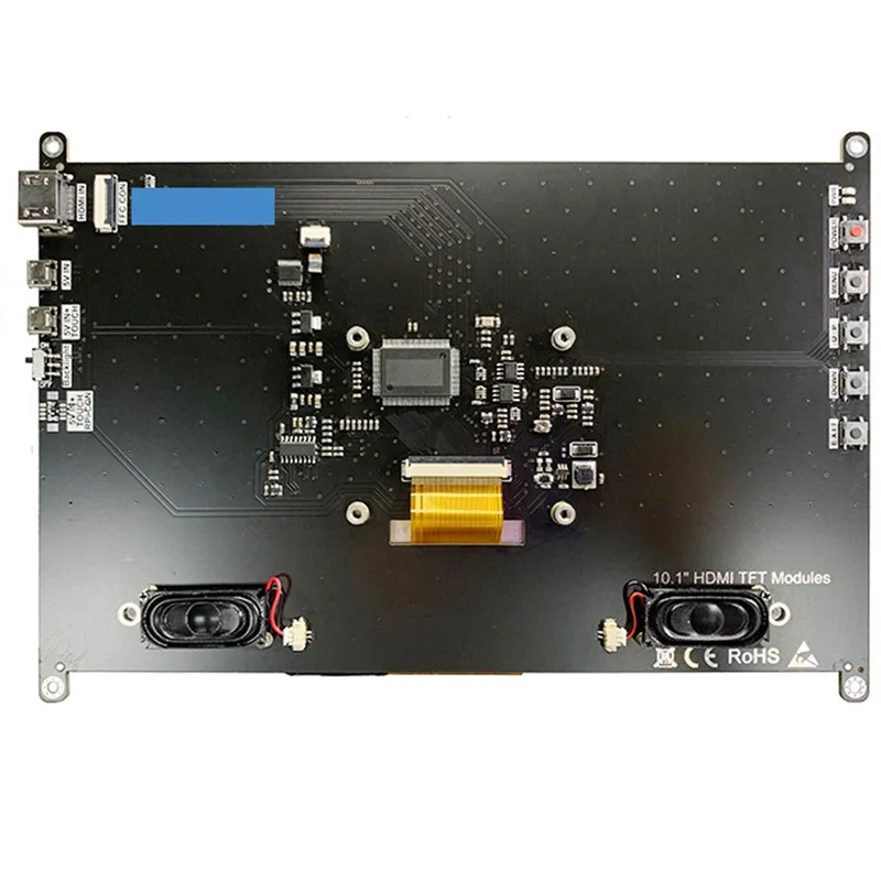 10.1" IPS Touch Screen LCD 1024x600 HD for Raspberry Pi 4B LCD Touch Screen Monitor Babs