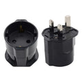 EU to UK Plug Adapter – 250V 13A Fused Travel Converter Travel Plug Adapter Babs A1