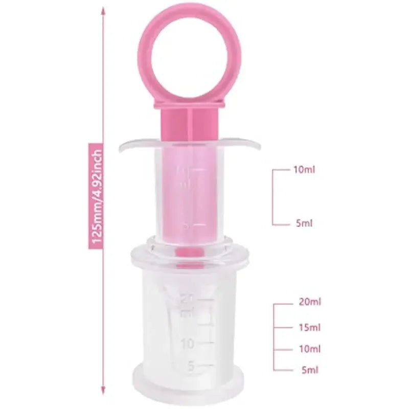 Infant Pacifier Medicine Dropper Silicone Nipple Syringe Baby Medicine Dropper Babs